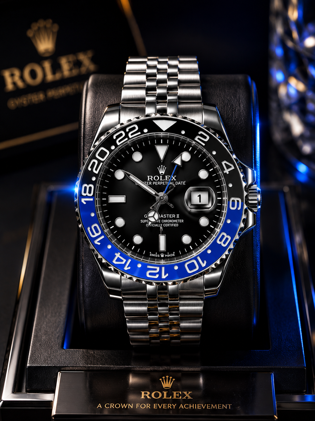 Rolex GMT (Batman Edition)